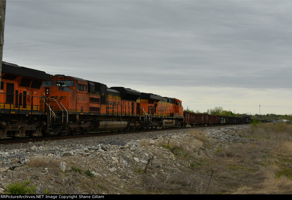 BNSF 9356 Roster shot